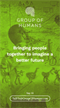 Mobile Screenshot of groupofhumans.com